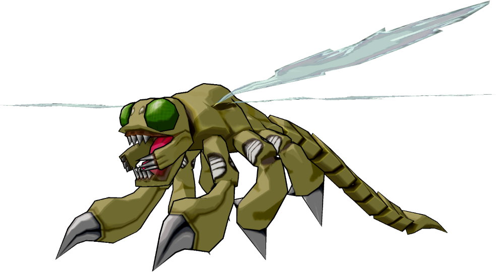 Type 3 Articles Needing Images - Digimon Yanmamon (984x540), Png Download
