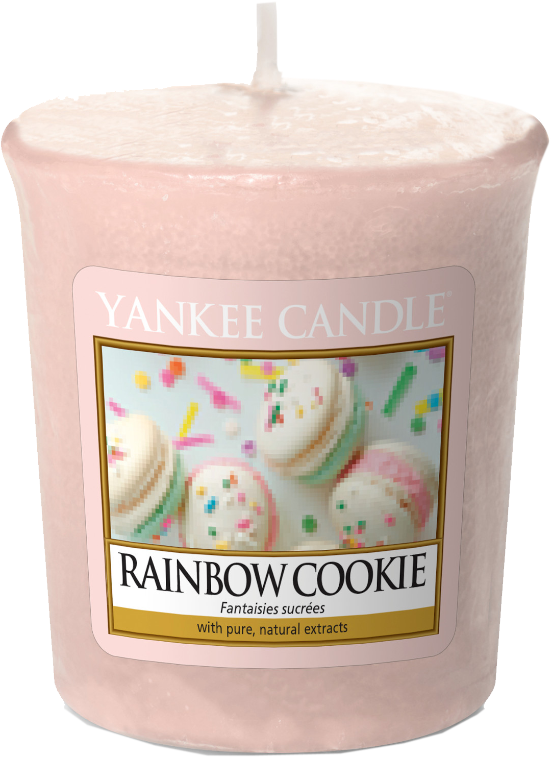 Votive Rainbow Cookie Ok Png - Yankee Candle Rainbow Cookie (1704x2048), Png Download
