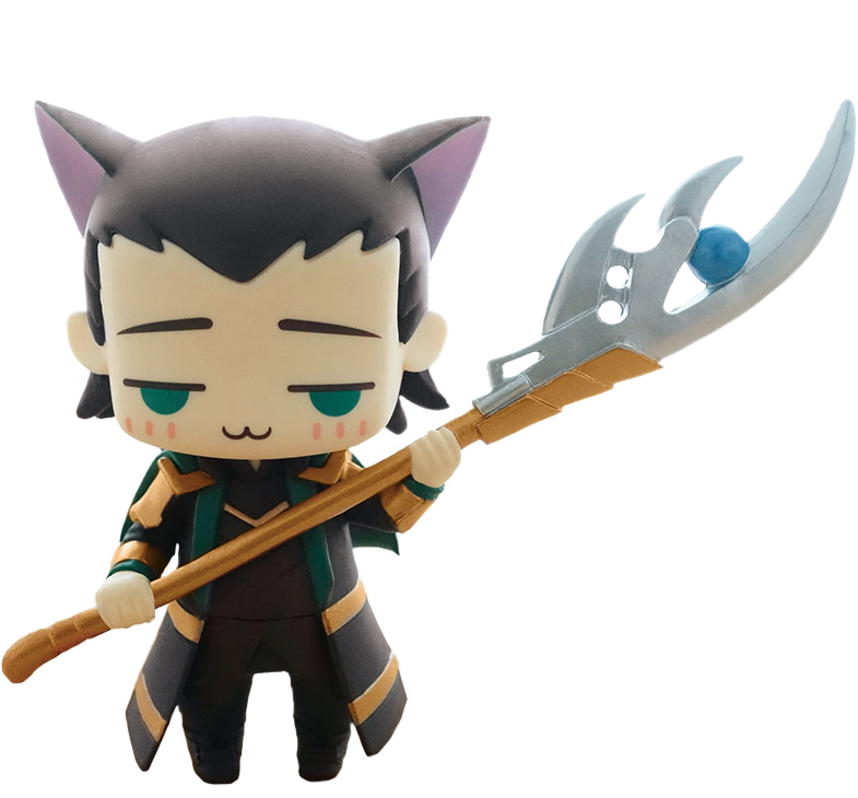 Lightbox Moreview - Loki Cat Figure (785x730), Png Download