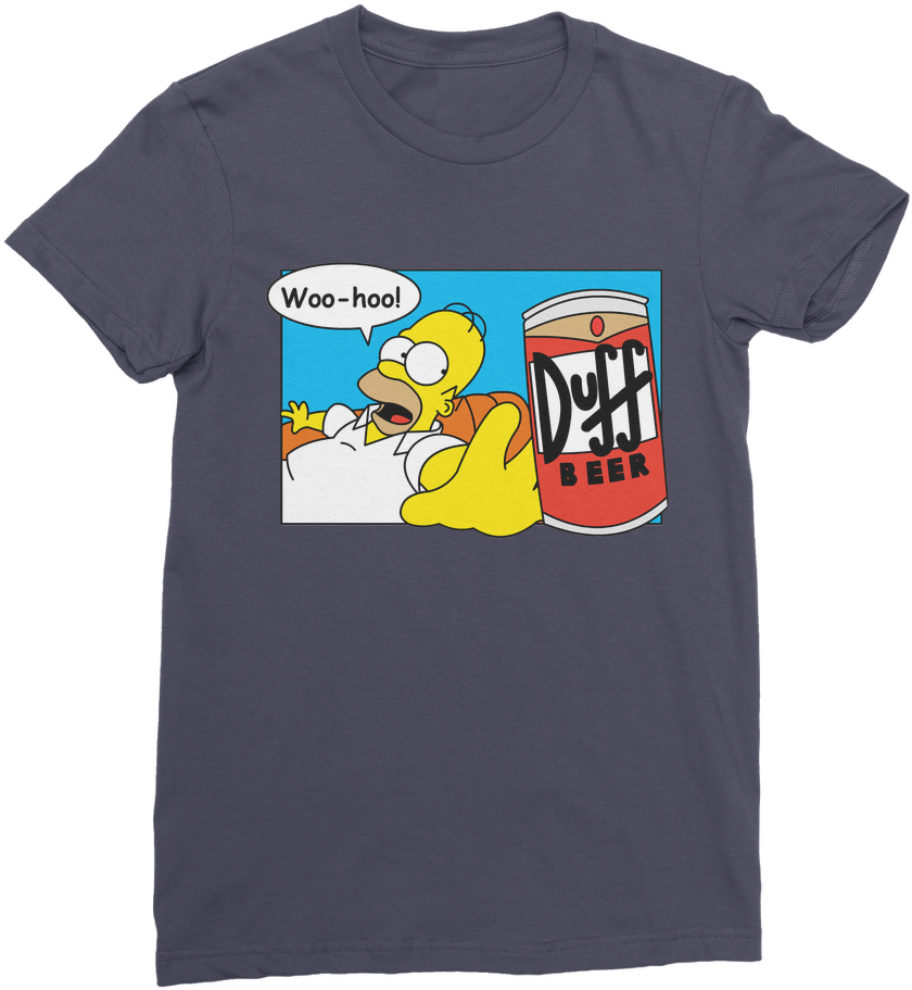 Duff Beer 2 ﻿premium Jersey Women's T-shirt - T-shirt (1024x1024), Png Download