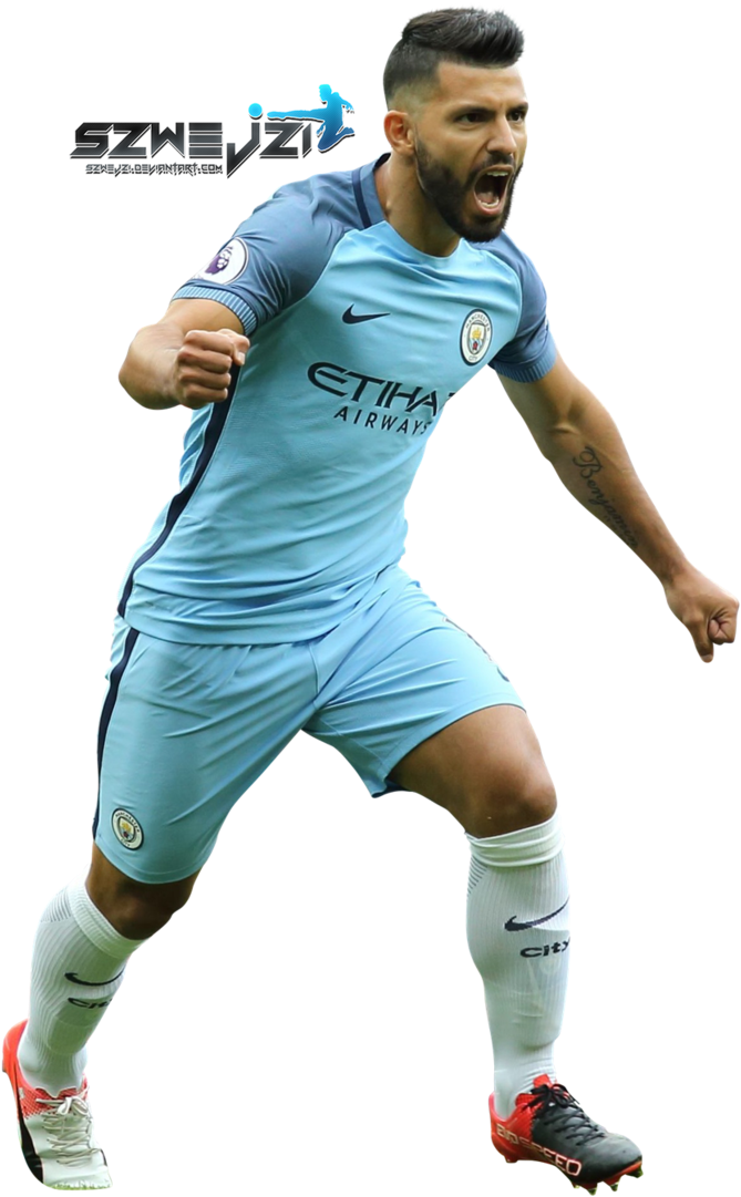 Sergio Aguero Png (711x1124), Png Download