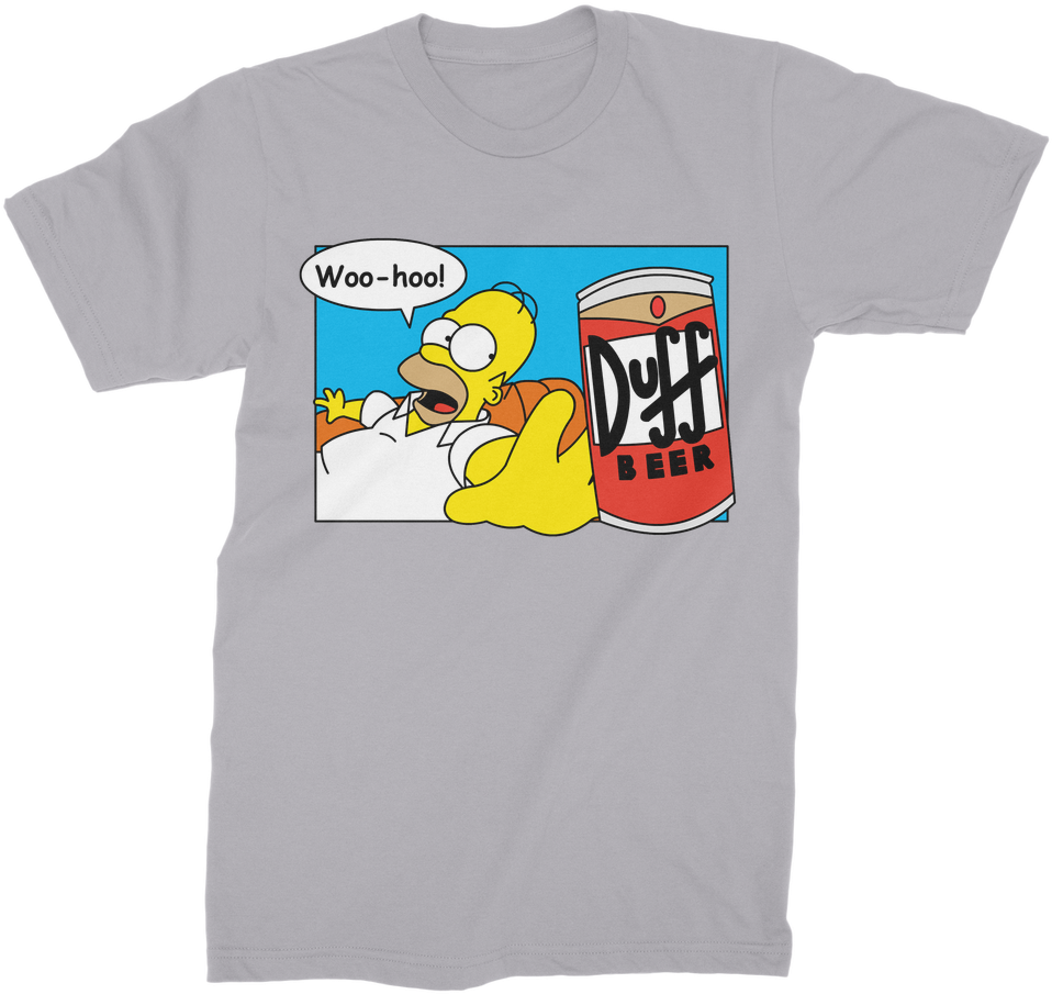 Duff Beer 2 ﻿premium Jersey Men's T-shirt - Duff Beer (1024x1024), Png Download