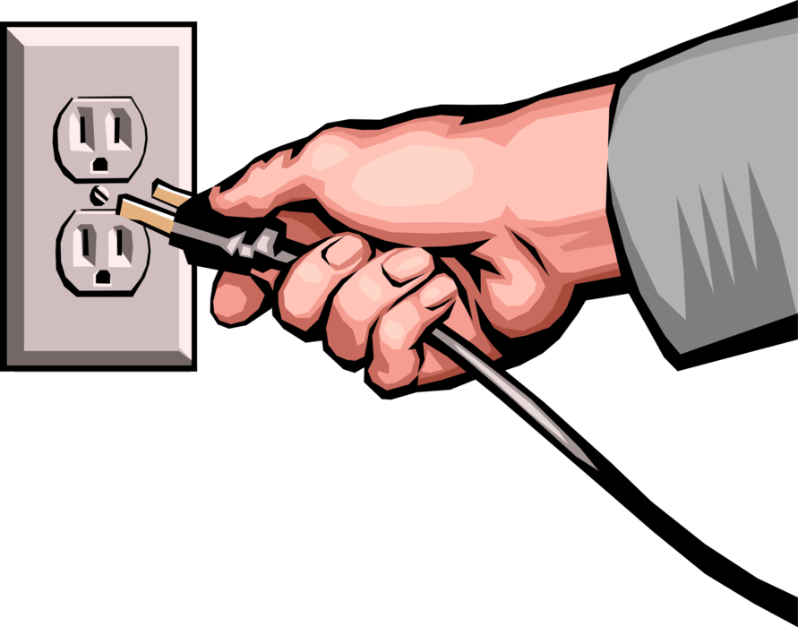 Being Safe With Electricity Clipart Electricity Ac (891x700), Png Download