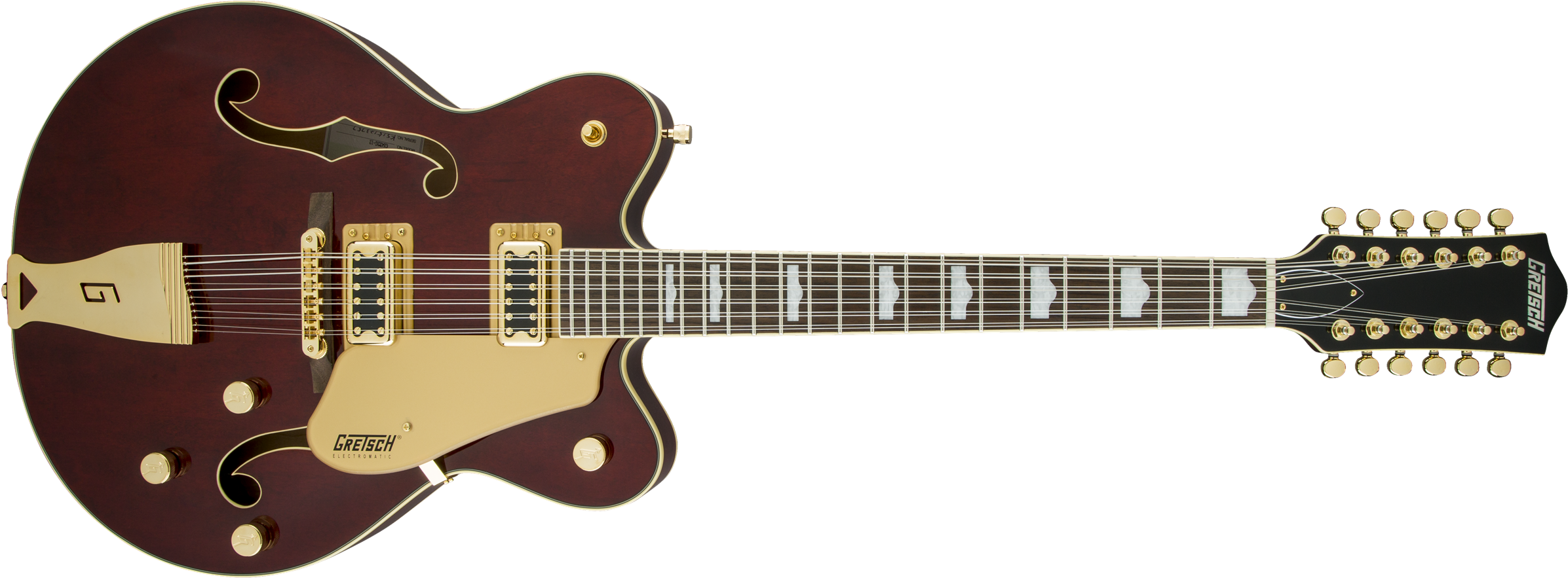 Local Dealers Online Dealers - Gretsch G5422g-12 2016 Electromatic Hollow Body 12 (2400x891), Png Download