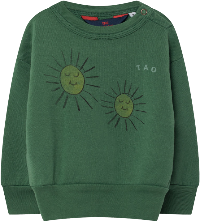 The Animals Observatory Bear Babies Sweatshirt Suns - Long-sleeved T-shirt (960x720), Png Download