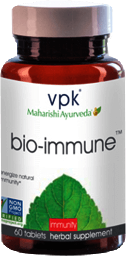 Bio-immune Tablets - Vpk Maharishi Ayurveda Worry Free, Tablets - 30 Tablets (1024x1024), Png Download