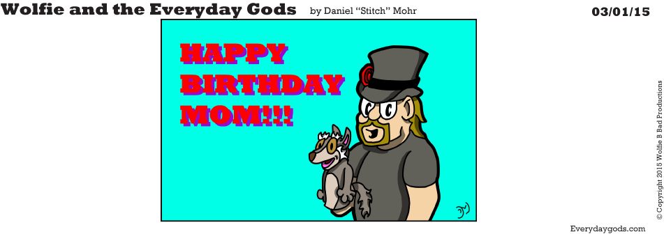 Happy Birthday Mom - Comics (951x336), Png Download
