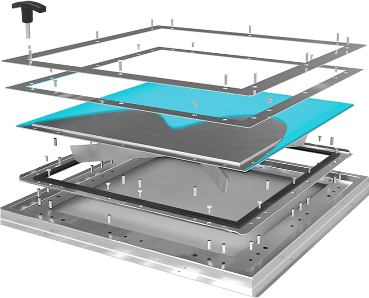 4300 Series Vinyl Manhole Cover - Phonograph Record (727x601), Png Download