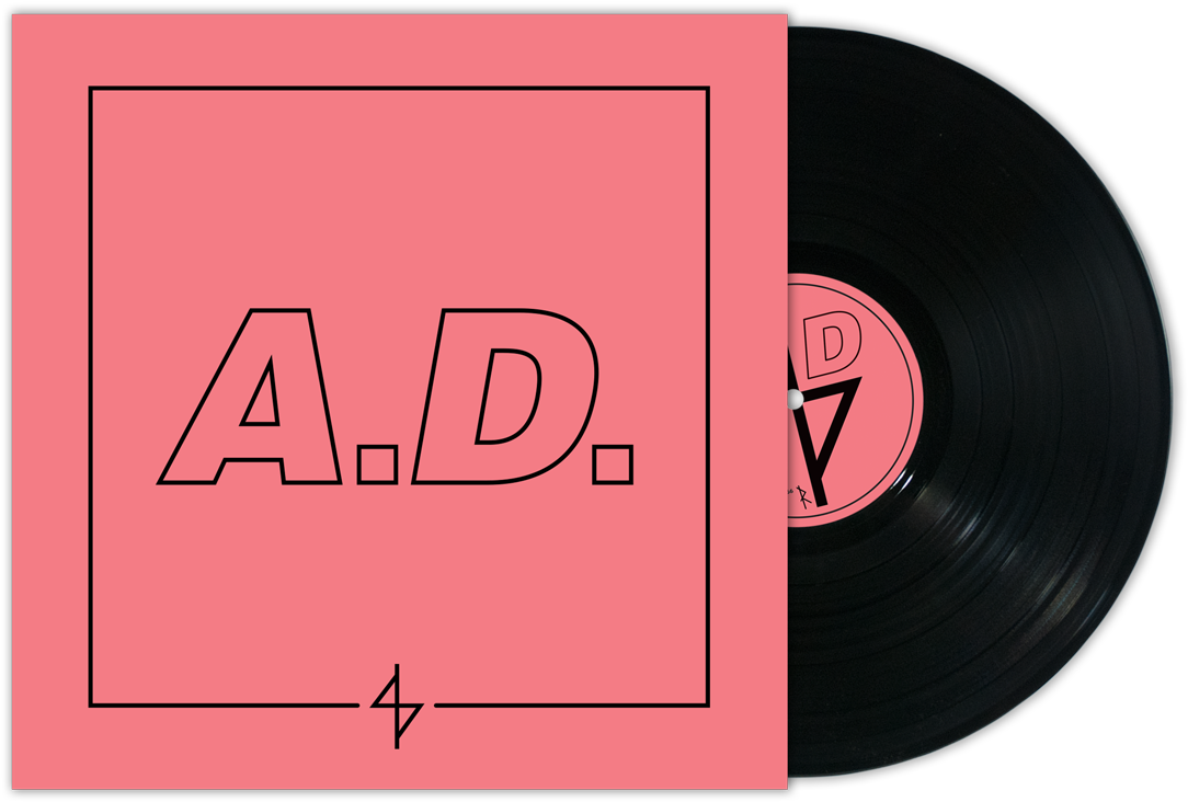 900 Black Vinyl - A.d. (1100x749), Png Download