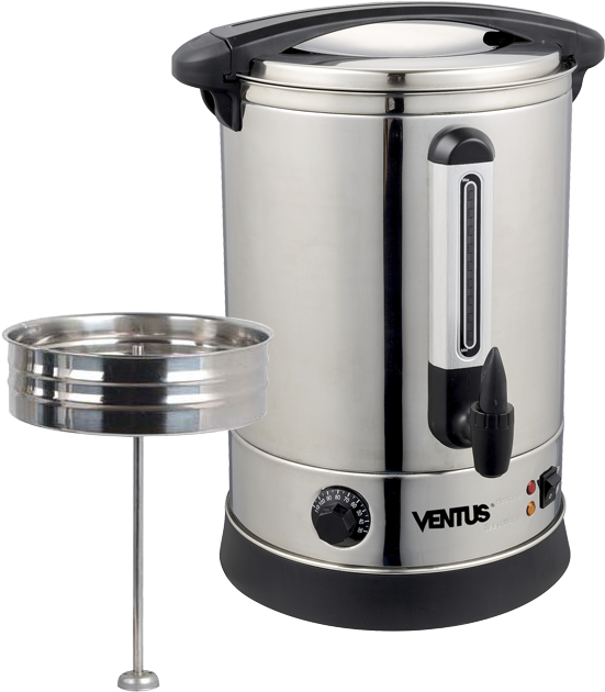 Ventus Hervidor De Agua Percolador 10 Lts Ventus - Sterling Electric Tea Urn (800x800), Png Download