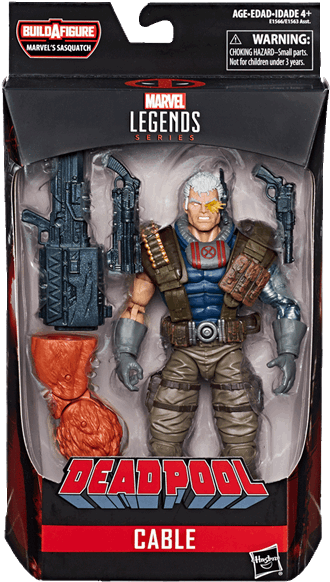 Marvel Legends Deadpool Cable (600x600), Png Download