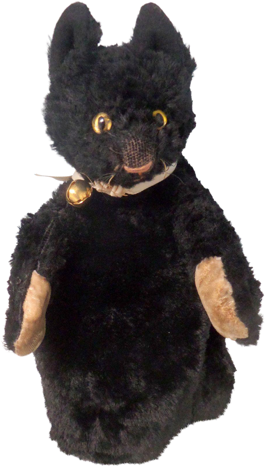 Cute Black Cat Puppet 1930's Cute Black Cats, Ruby - Cat (1612x1612), Png Download