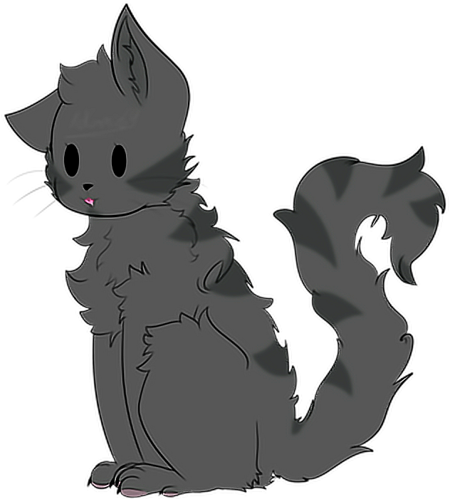 Ringo Cat Eddsworld Ewringo Blackcat Grey Black Art - Ringo The Cat Eddsworld (664x700), Png Download