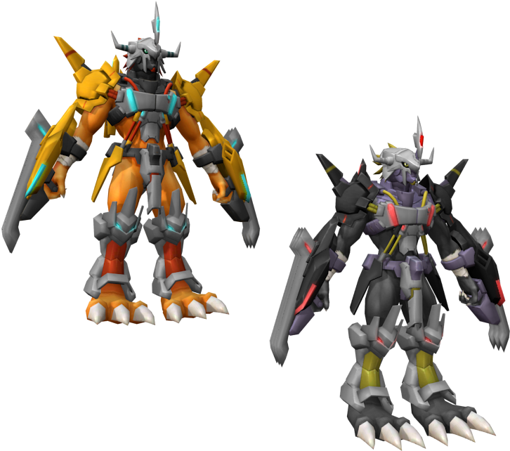 Download Zip Archive - Blackwargreymon X Digimon Links (750x650), Png Download