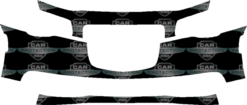Custom Tailored 3m Scotchgard Paint Protection Film - 3m Clear Paint Protection Bulk Film Roll 6-by-25-inches (850x363), Png Download