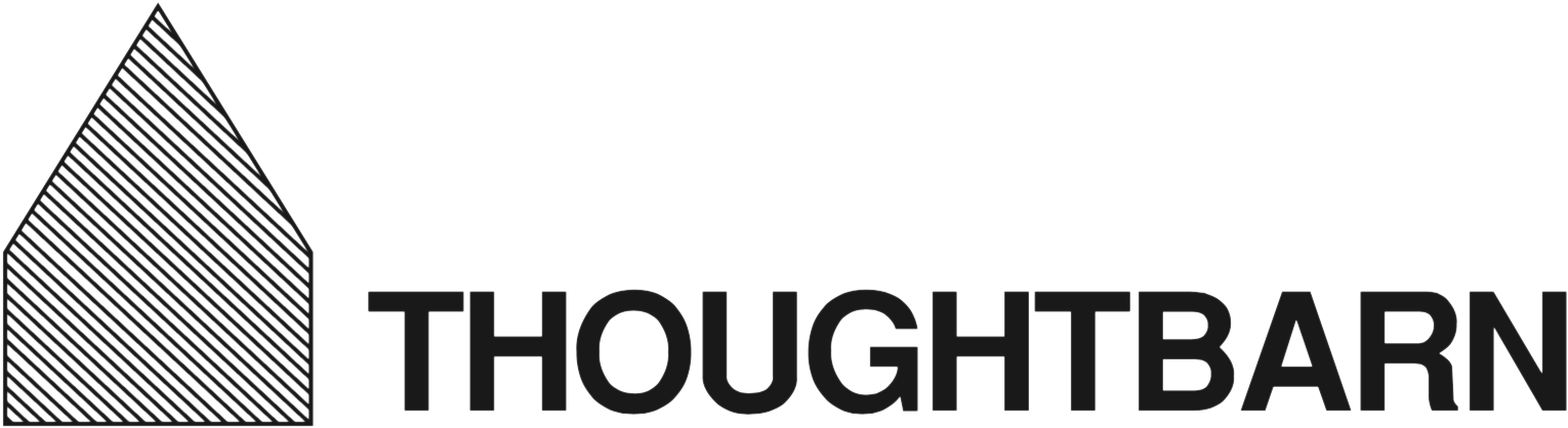 Thoughtbarn Logo - Black-and-white (1536x420), Png Download