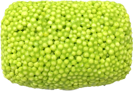 Free Sample Colorful Beads Fluffy Foam Pearl Clay - Foam (600x600), Png Download