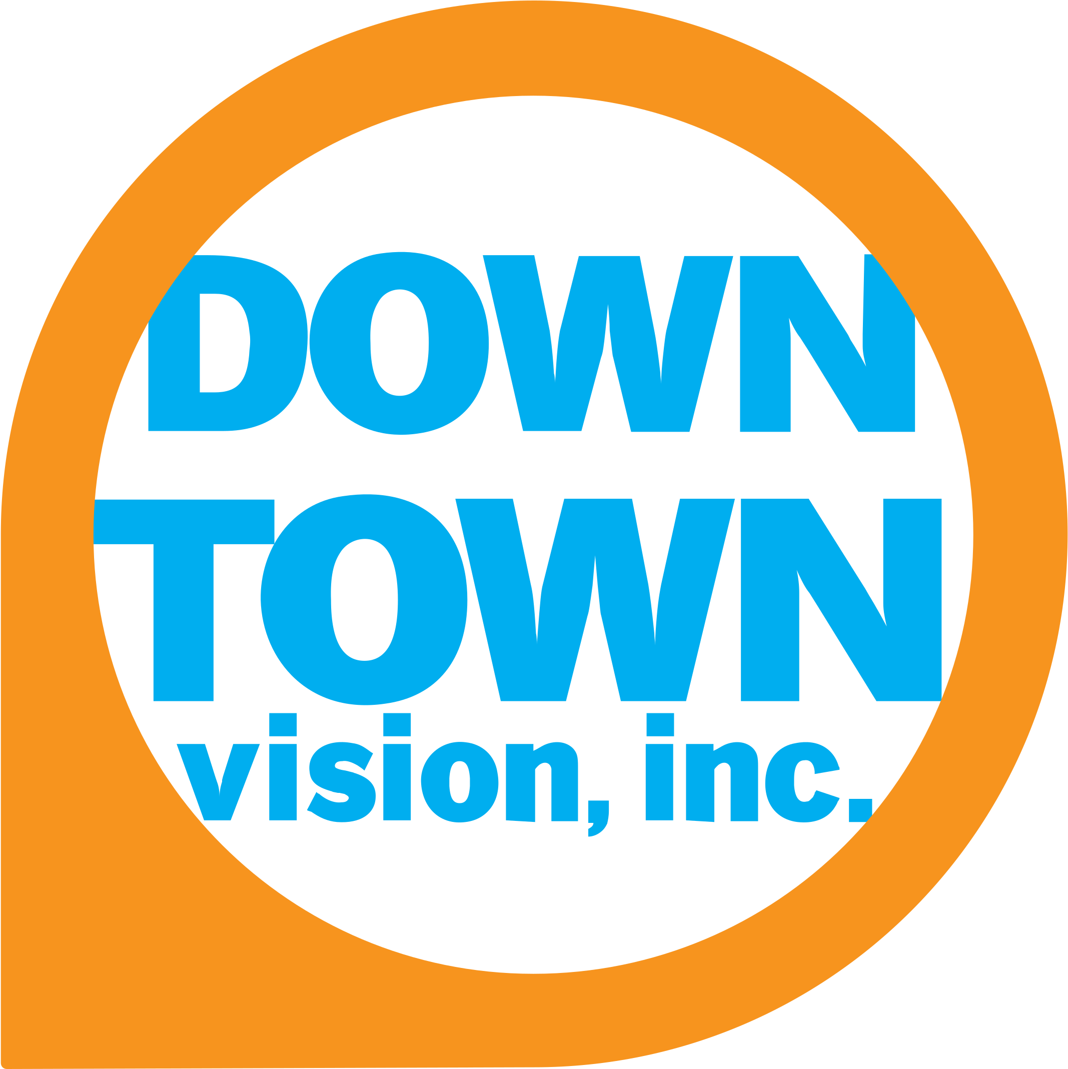 Downtown Vision Logo Png Transparent - Downtown Vision (2400x2400), Png Download