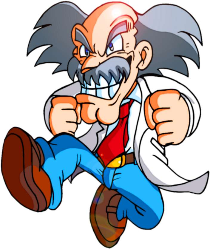 Dr Wily S Epic Getaway By Captainjamesman - Dr Wily Megaman Png (800x912), Png Download