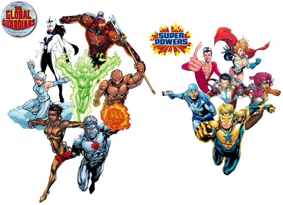 So I'd Have These - Justice League International - Signal Masters (1024x708), Png Download