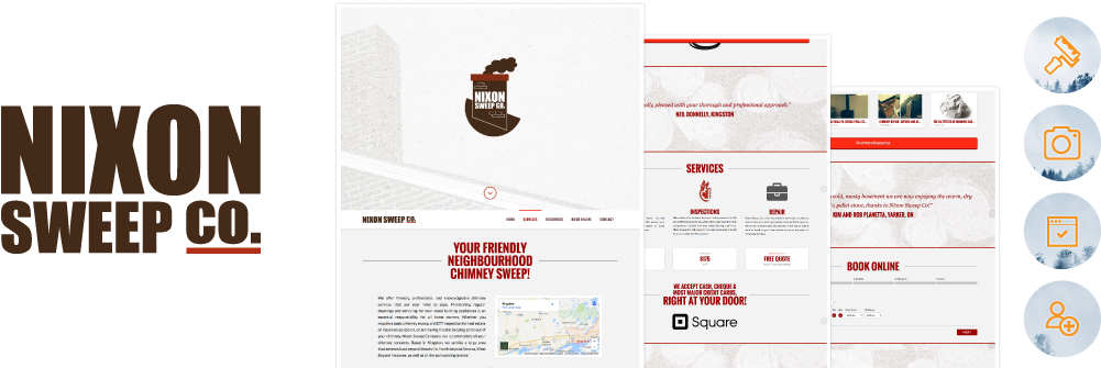 Nixon Sweep Company (1200x350), Png Download