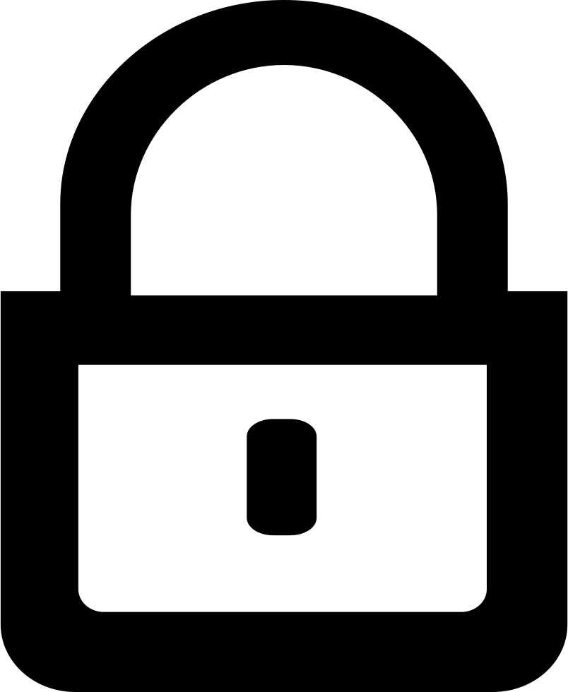 Padlock (804x980), Png Download
