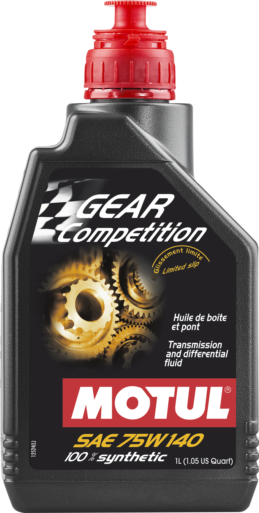 Motul Gear Competition 75w-140 1 L (1410x2394), Png Download