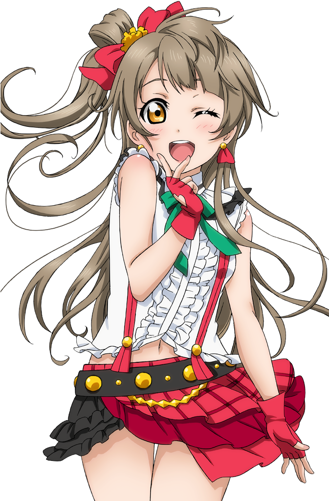Minami Kotori - Love Live Card Sifac (672x1100), Png Download
