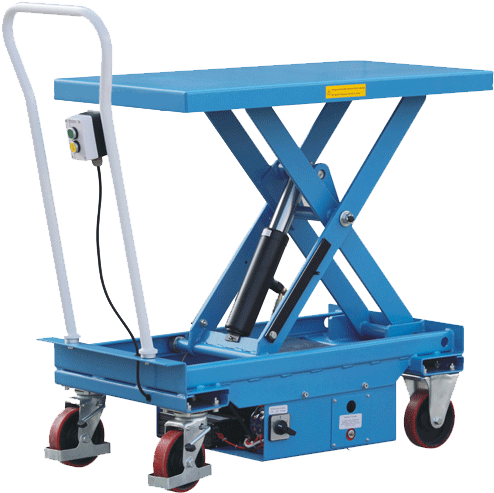 Eta30 - Eoslift Eta 50 Electric / Powered Scissor Lift Cart (832x635), Png Download
