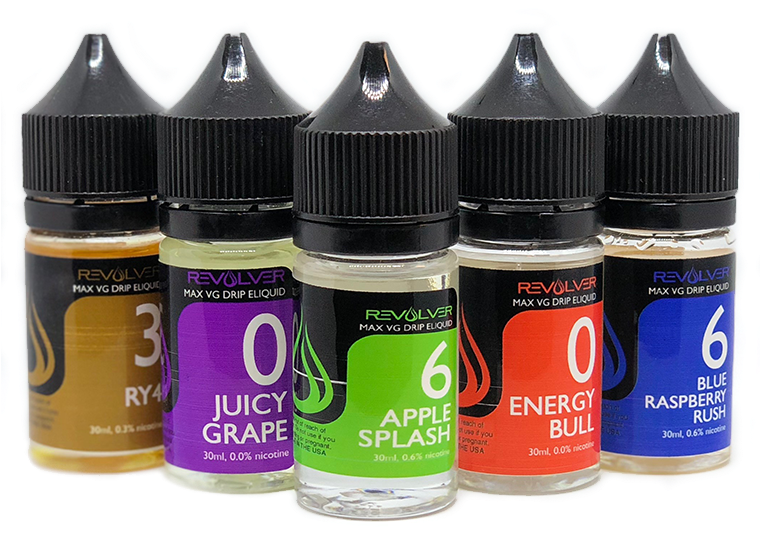 Revolver Max Drip Vg Eliquid - Electronic Cigarette Aerosol And Liquid (854x1008), Png Download