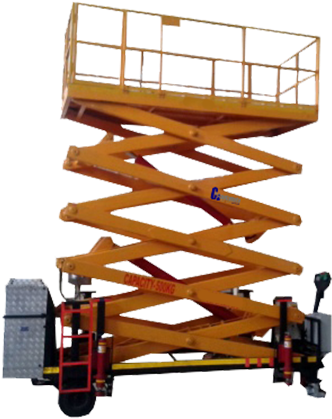 Scissor Lift (700x700), Png Download