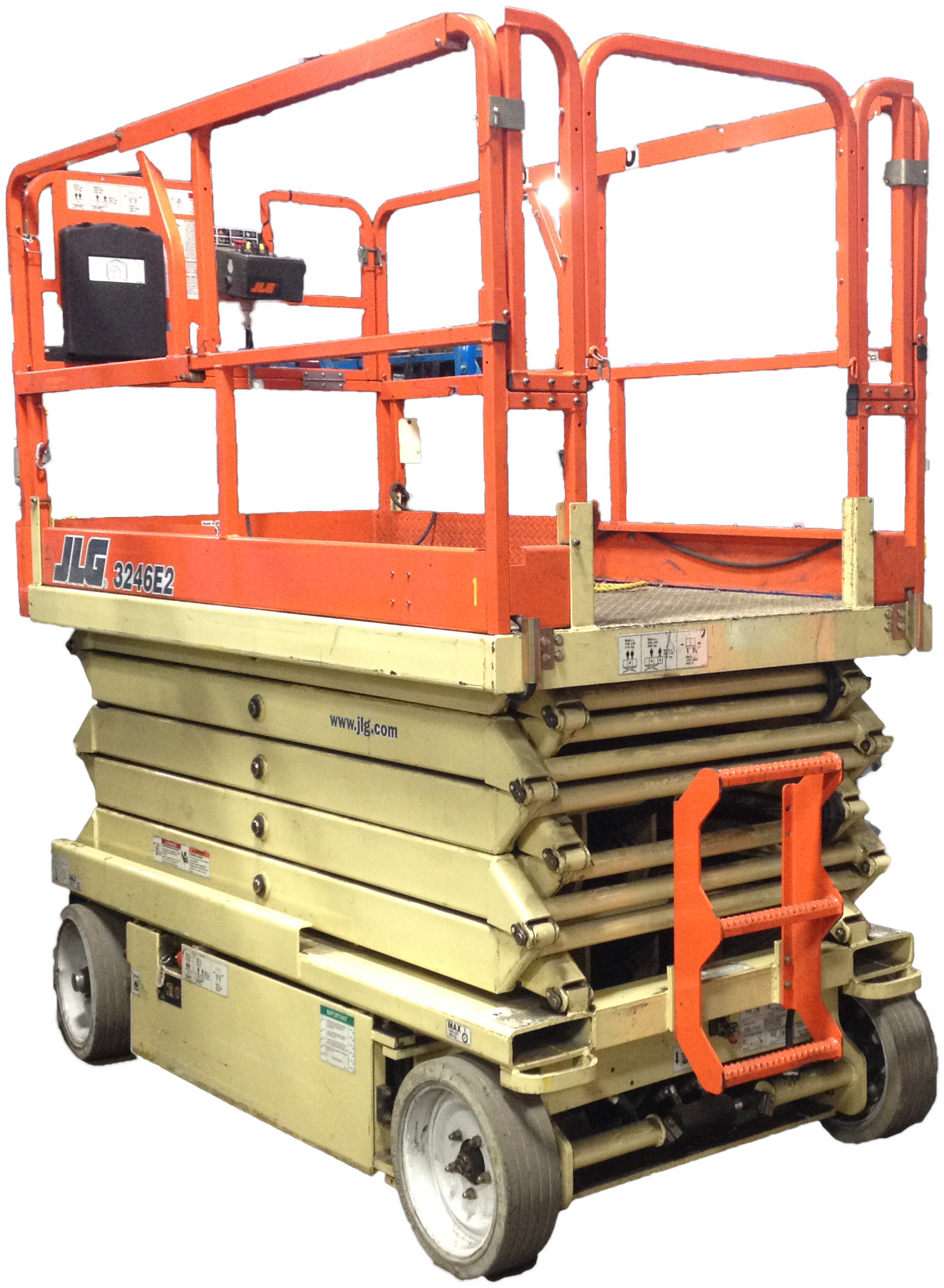Wondrous Used Scissor Lift - Truck (3264x2448), Png Download