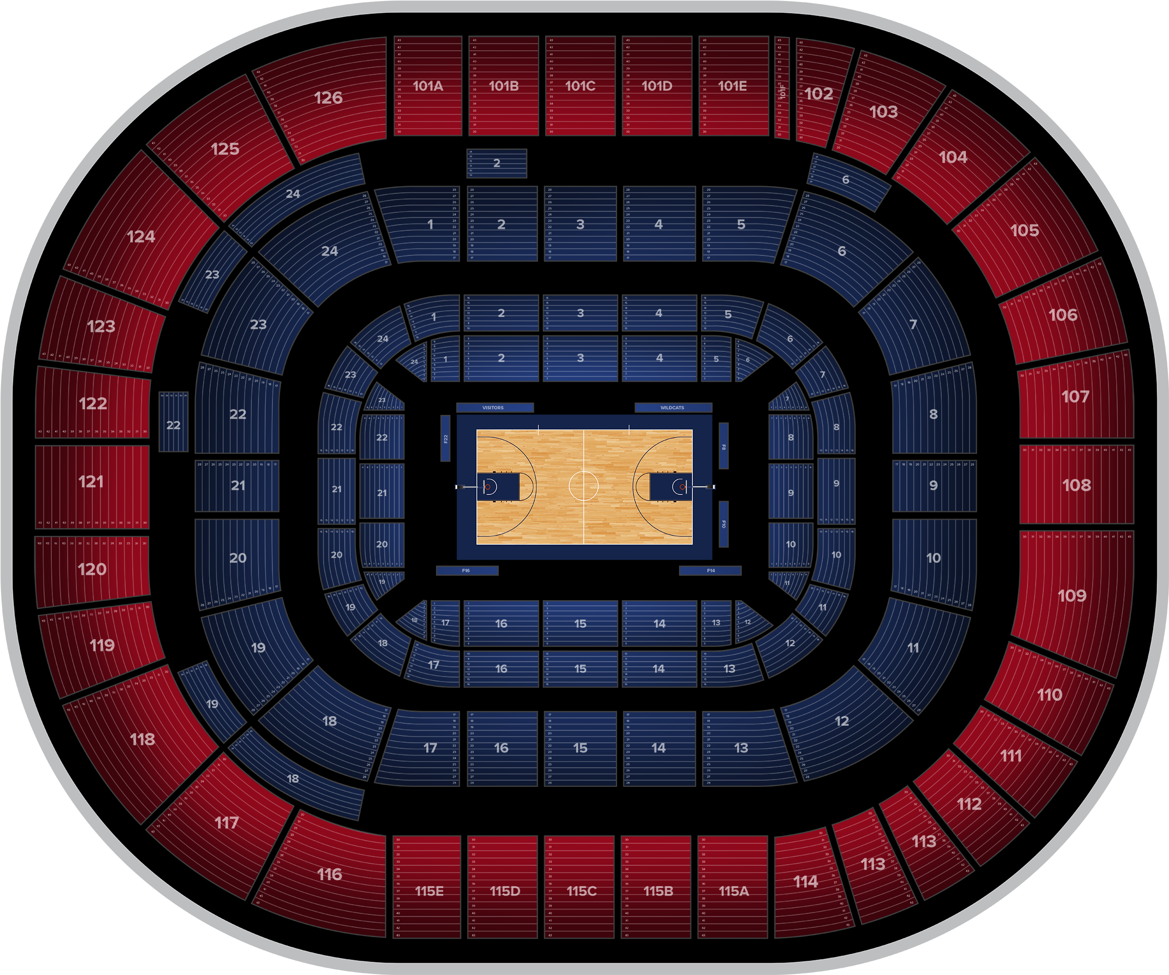 Western New Mexico Basketball At Arizona Basketball (2560x1936), Png Download