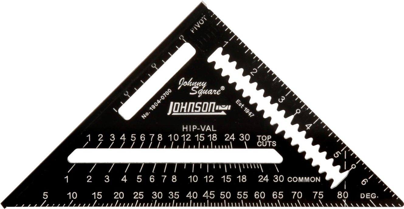 1904-0700 - Johnson 1904-0700 Rafter Square,aluminum,7 (1366x1366), Png Download