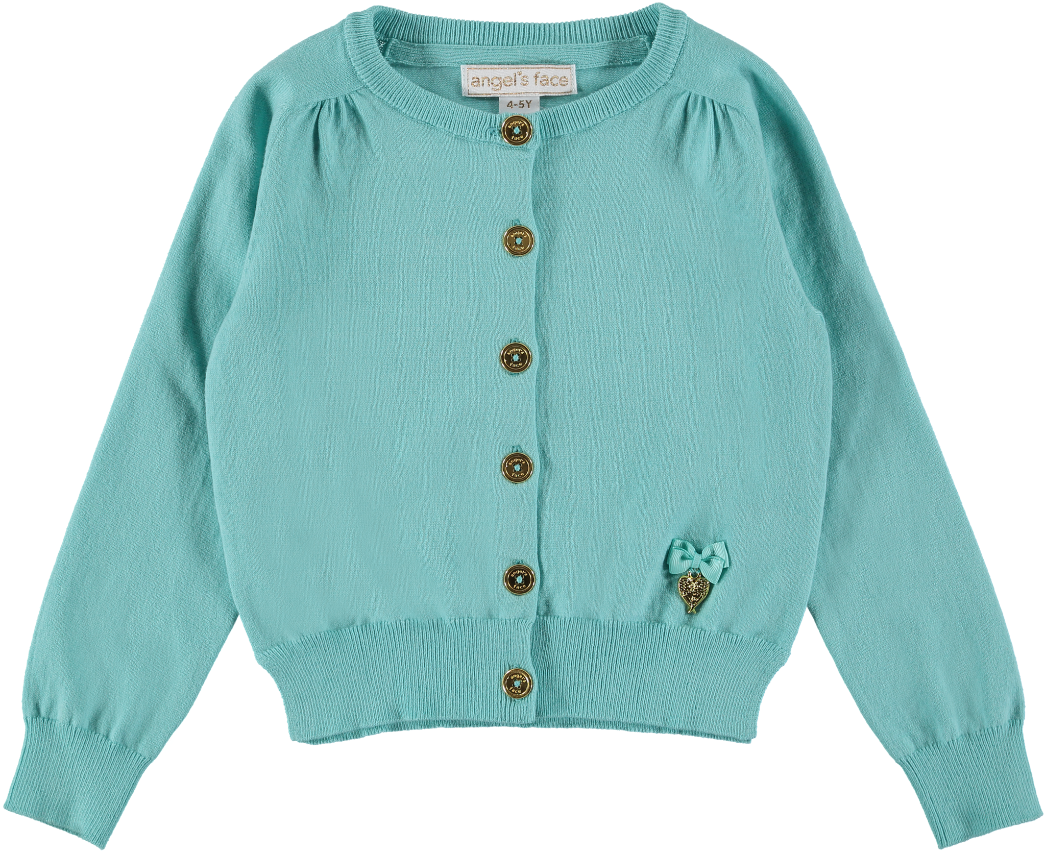 Angels Face Micah Cardigan Frozen Aqua - Cardigan (2048x1698), Png Download