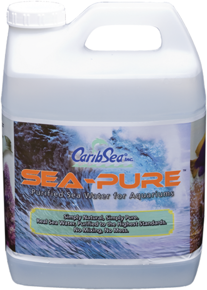 Caribsea Sea Pure Purified Sea Water For Aquariums - Caribsea Inc 644 Sea-pure Seawater (650x650), Png Download