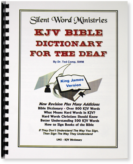 Kjv Bible Dictionary - Deaf Bible Dictionary (600x600), Png Download