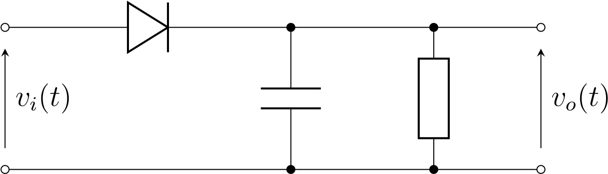 Clip Freeuse Stock Datei Detector Wikipedia Dateisimple - Envelope Detector Circuit Diagram (1280x363), Png Download