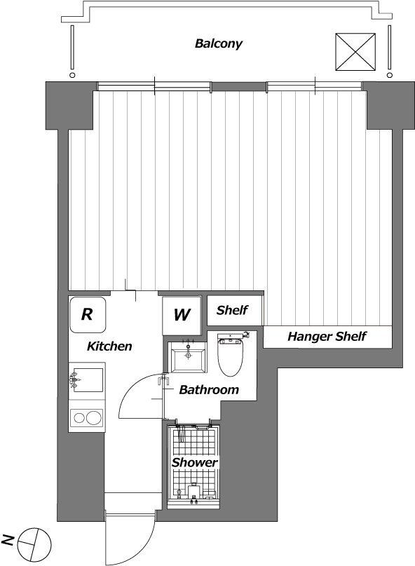 Type A Room Size - Floor Plan (1000x842), Png Download