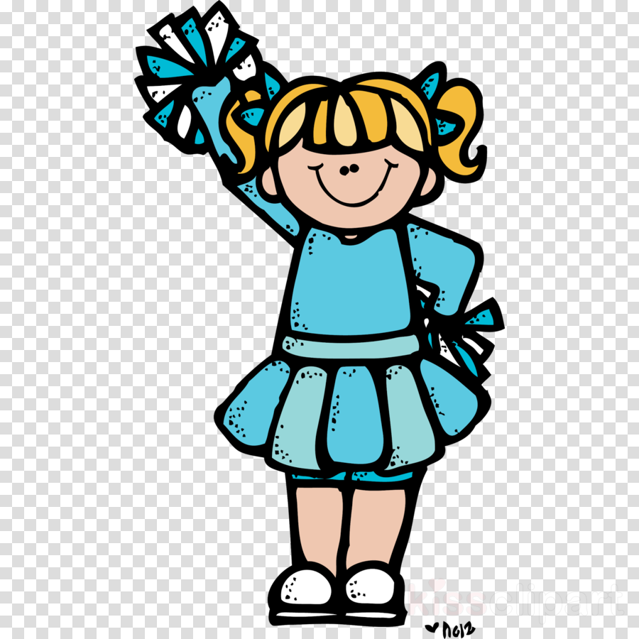 Melonheadz Cheerleader Clipart Clip Art - Melonheadz Cheerleader Clipart (900x900), Png Download