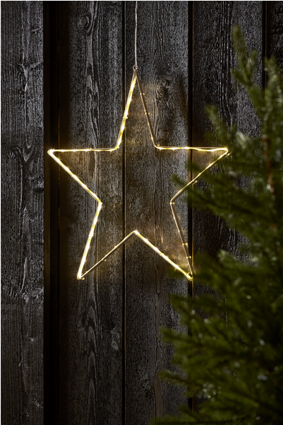 Silhouette Lumiwall - Star (600x600), Png Download