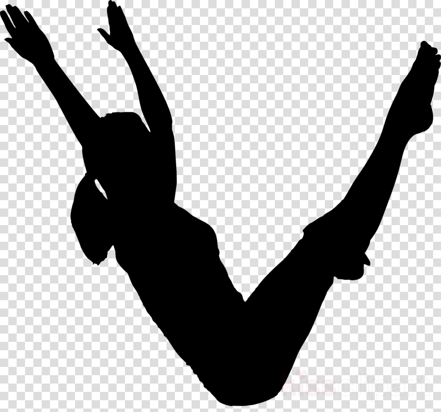 Pilates Silhouette Clipart Pilates Clip Art - Pole Dancer Silhouette Png (900x840), Png Download