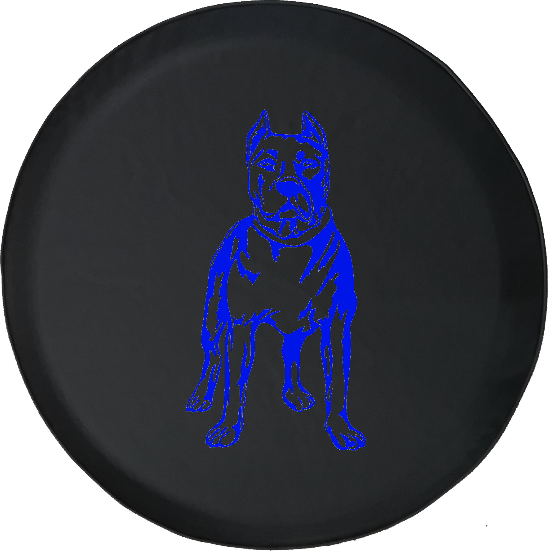 Pitbull Staffy Dog Lover American Bulldog Jeep (1768x1777), Png Download