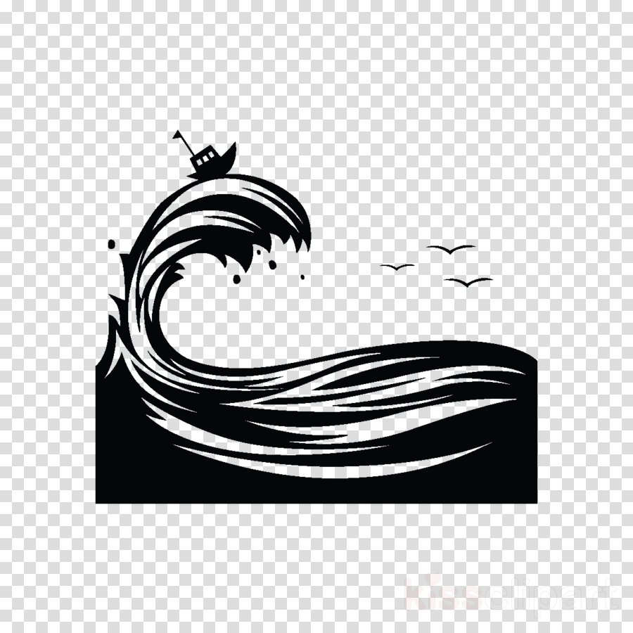 Wave Silhouette Png Clipart Wind Wave Silhouette - Tape Measurement Png Icon (900x900), Png Download