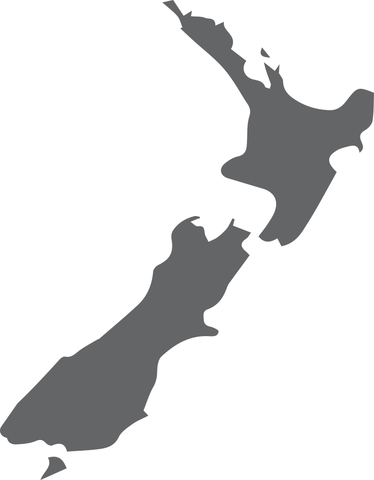 Tours In New Zealand - Map Of New Zealand (768x984), Png Download