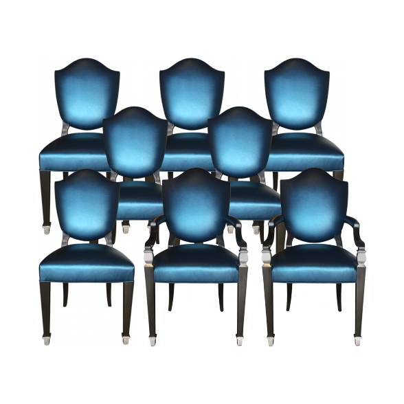 Phyllis Morris Milton Leather Chairs - Chair (940x587), Png Download