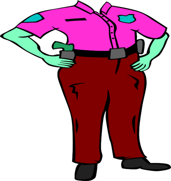 Police Officer Clip Art (600x637), Png Download