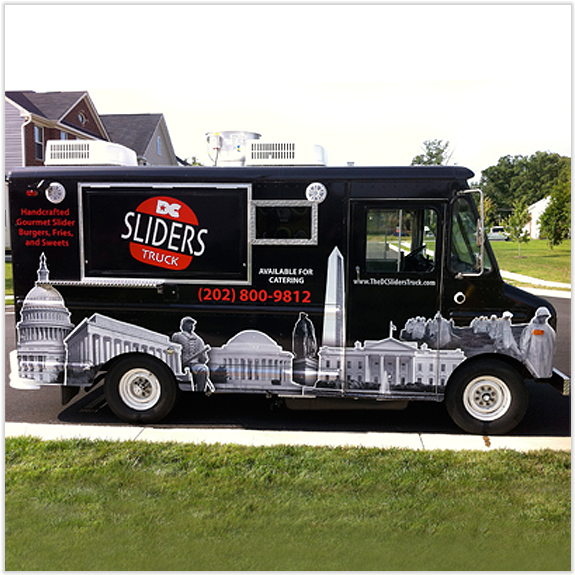 Logo Design Truck Wrap Design South Riding Va - Food Truck Logo Design (800x600), Png Download