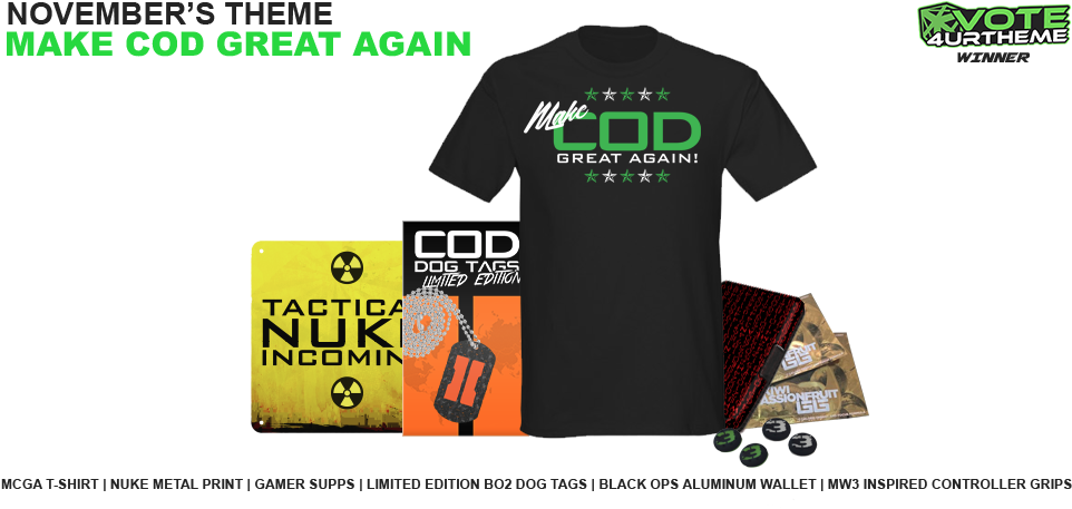 November's Make Cod Great Again Gamercrate - Active Shirt (1000x500), Png Download