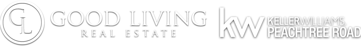 Good Living Real Estate - Black-and-white (1200x400), Png Download